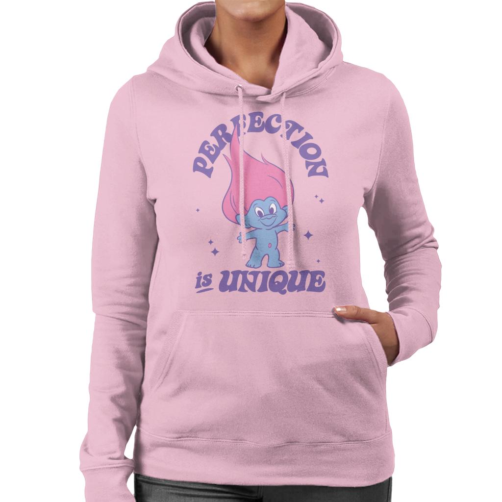 Trolls Perfection Is Unique Women's Hooded Sweatshirt-ALL + EVERY