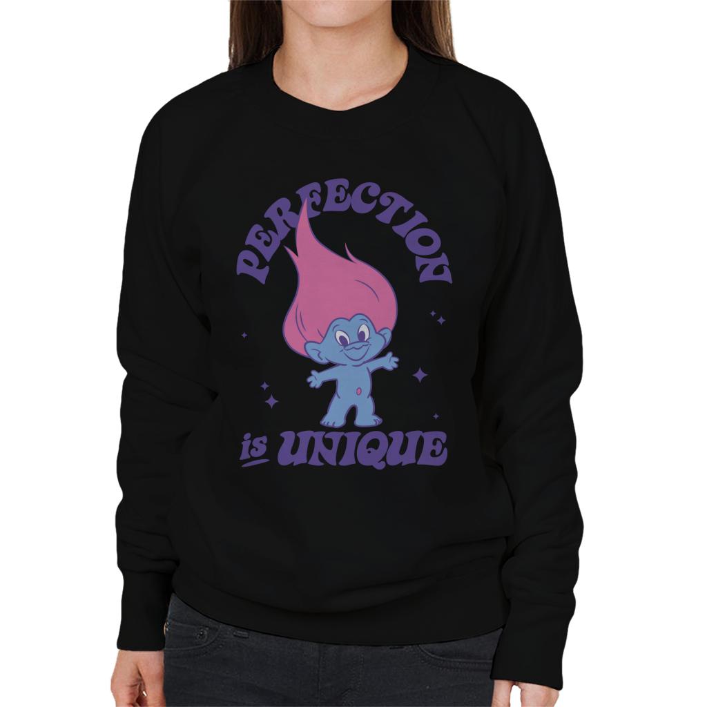 Trolls Perfection Is Unique Women's Sweatshirt-ALL + EVERY