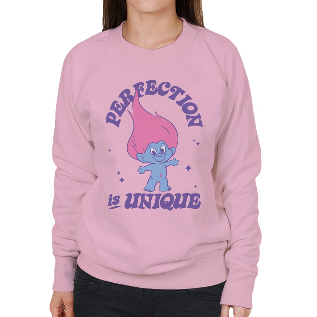 Trolls Perfection Is Unique Women's Sweatshirt-ALL + EVERY