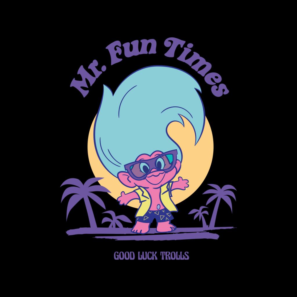 Trolls Mr Fun Times Good Luck Trolls Women's T-Shirt-ALL + EVERY