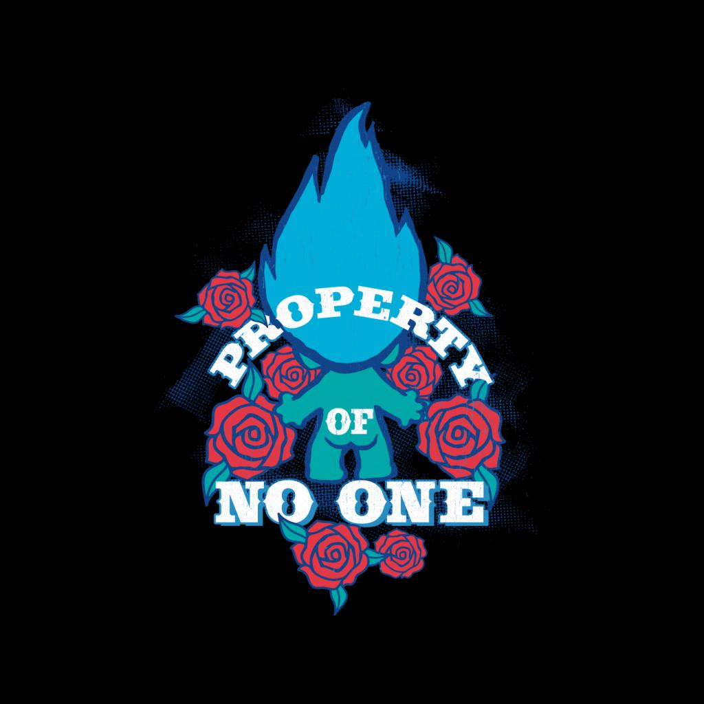 Trolls Roses Property Of No One Men's T-Shirt-ALL + EVERY