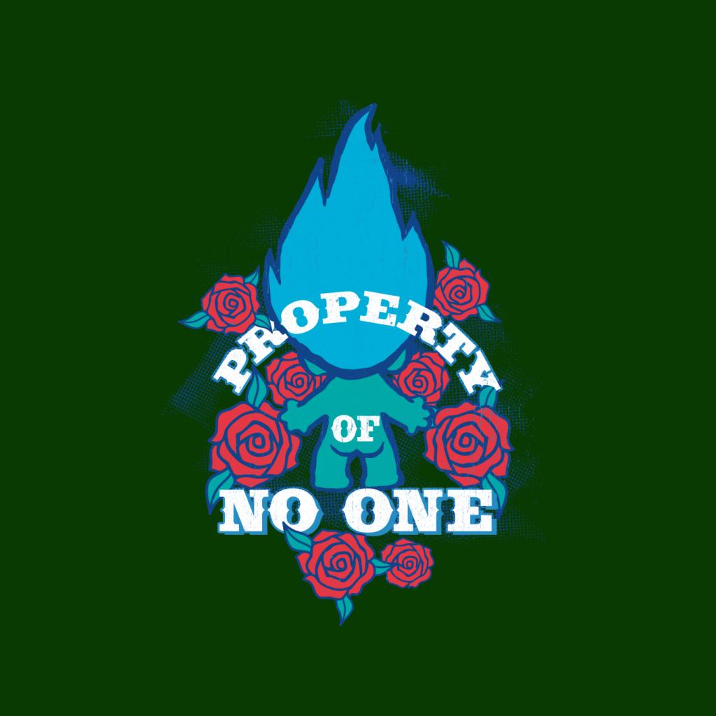 Trolls Roses Property Of No One Men's T-Shirt-ALL + EVERY