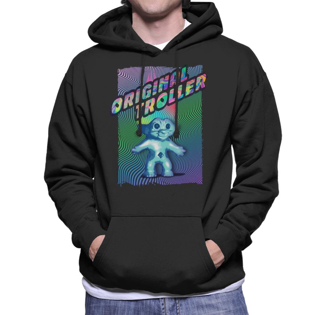 Trolls Psychedelic Wave Original Troller Men's Hooded Sweatshirt-ALL + EVERY