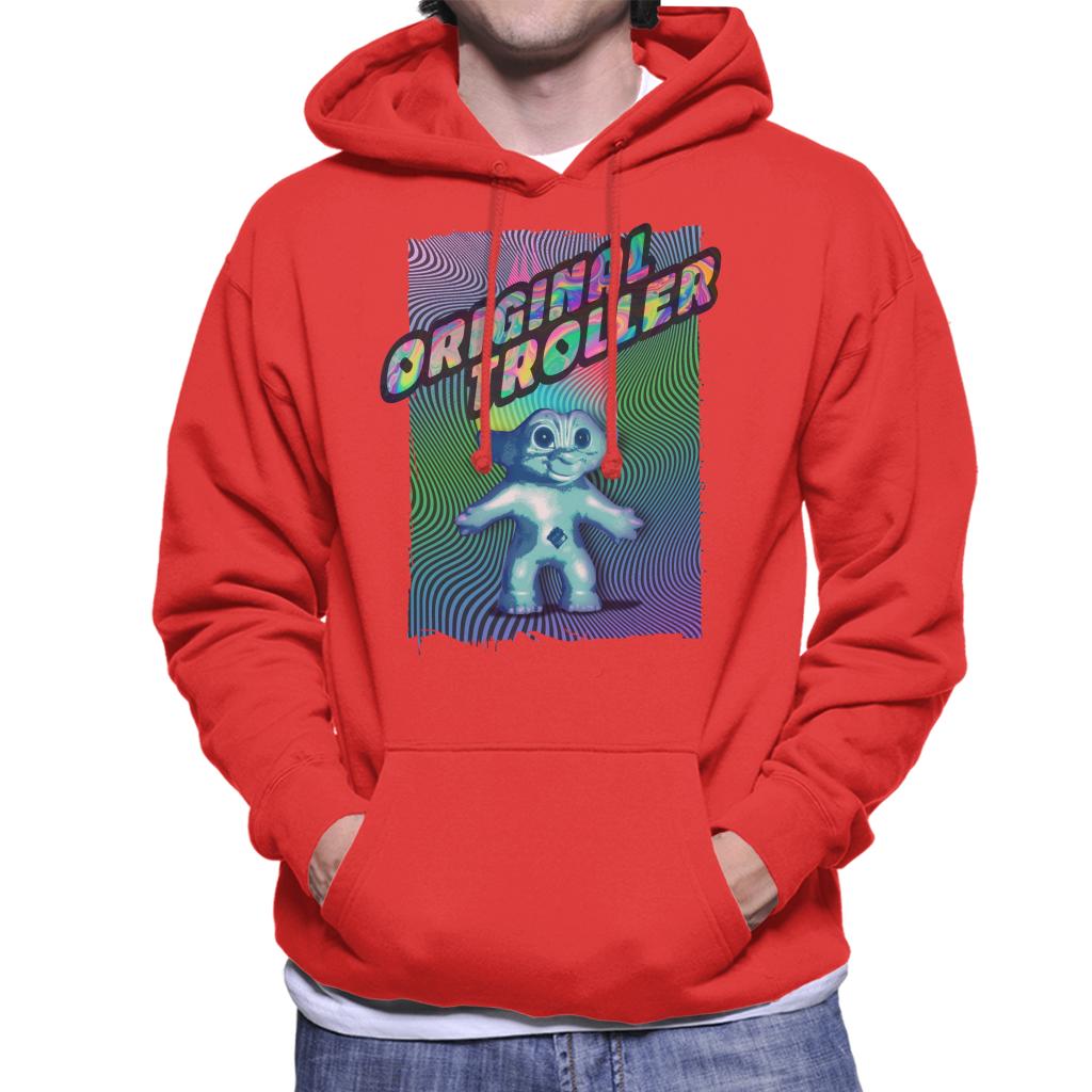 Trolls Psychedelic Wave Original Troller Men's Hooded Sweatshirt-ALL + EVERY