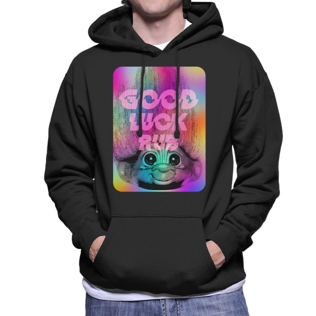 Trolls Good Luck Rub Men's Hooded Sweatshirt-ALL + EVERY