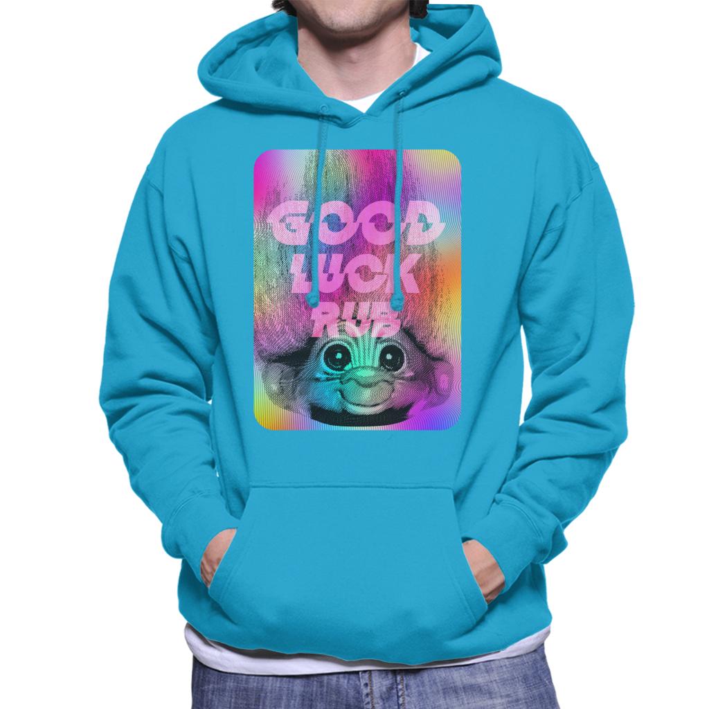 Trolls Good Luck Rub Men's Hooded Sweatshirt-ALL + EVERY