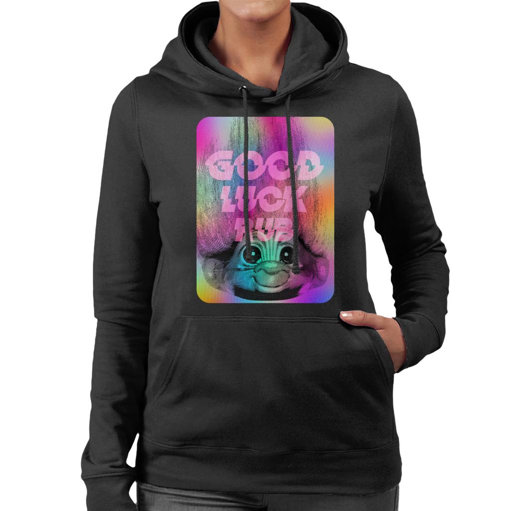 Trolls Good Luck Rub Women's Hooded Sweatshirt-ALL + EVERY