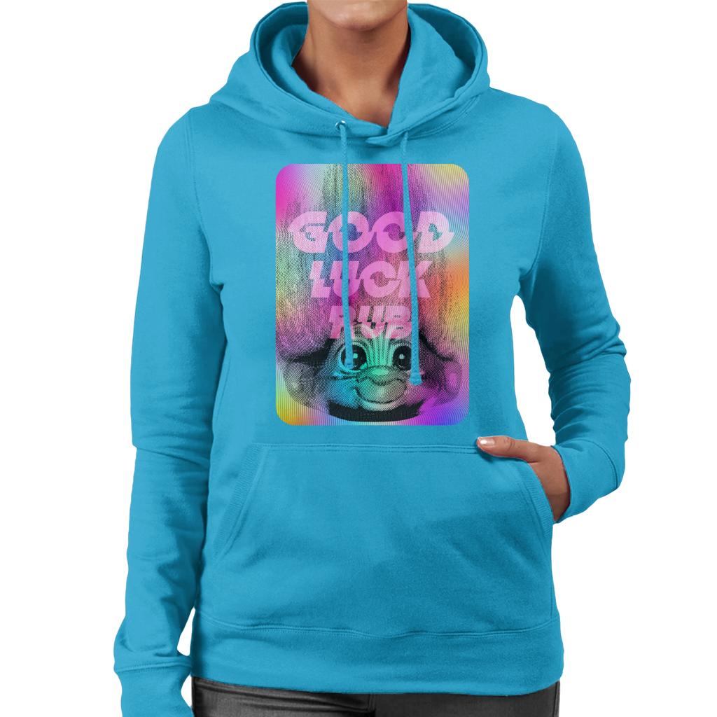 Trolls Good Luck Rub Women's Hooded Sweatshirt-ALL + EVERY