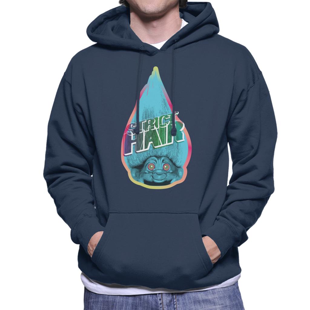 Trolls Strict Hair Men's Hooded Sweatshirt-ALL + EVERY