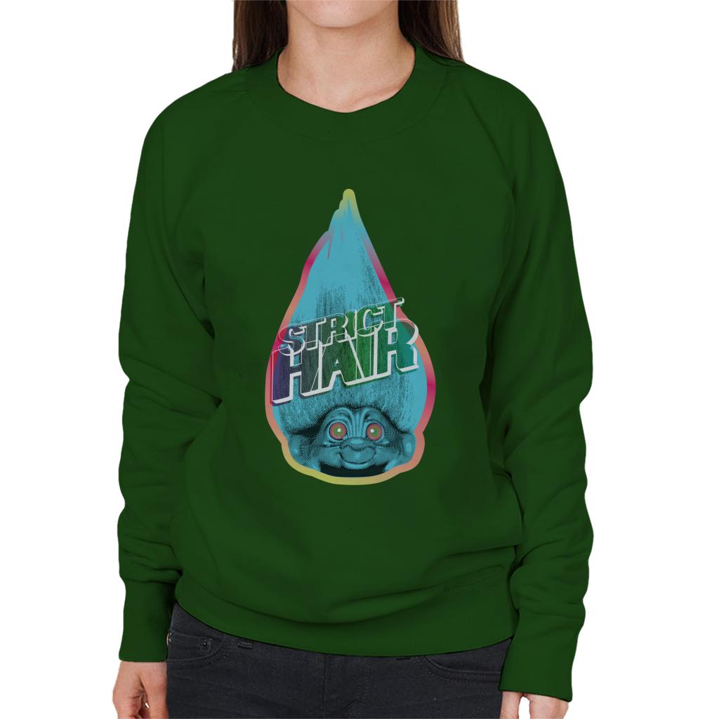 Trolls Strict Hair Women's Sweatshirt-ALL + EVERY