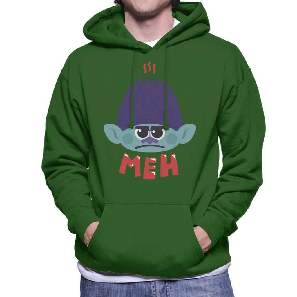 Trolls Branch Meh Men's Hooded Sweatshirt-ALL + EVERY