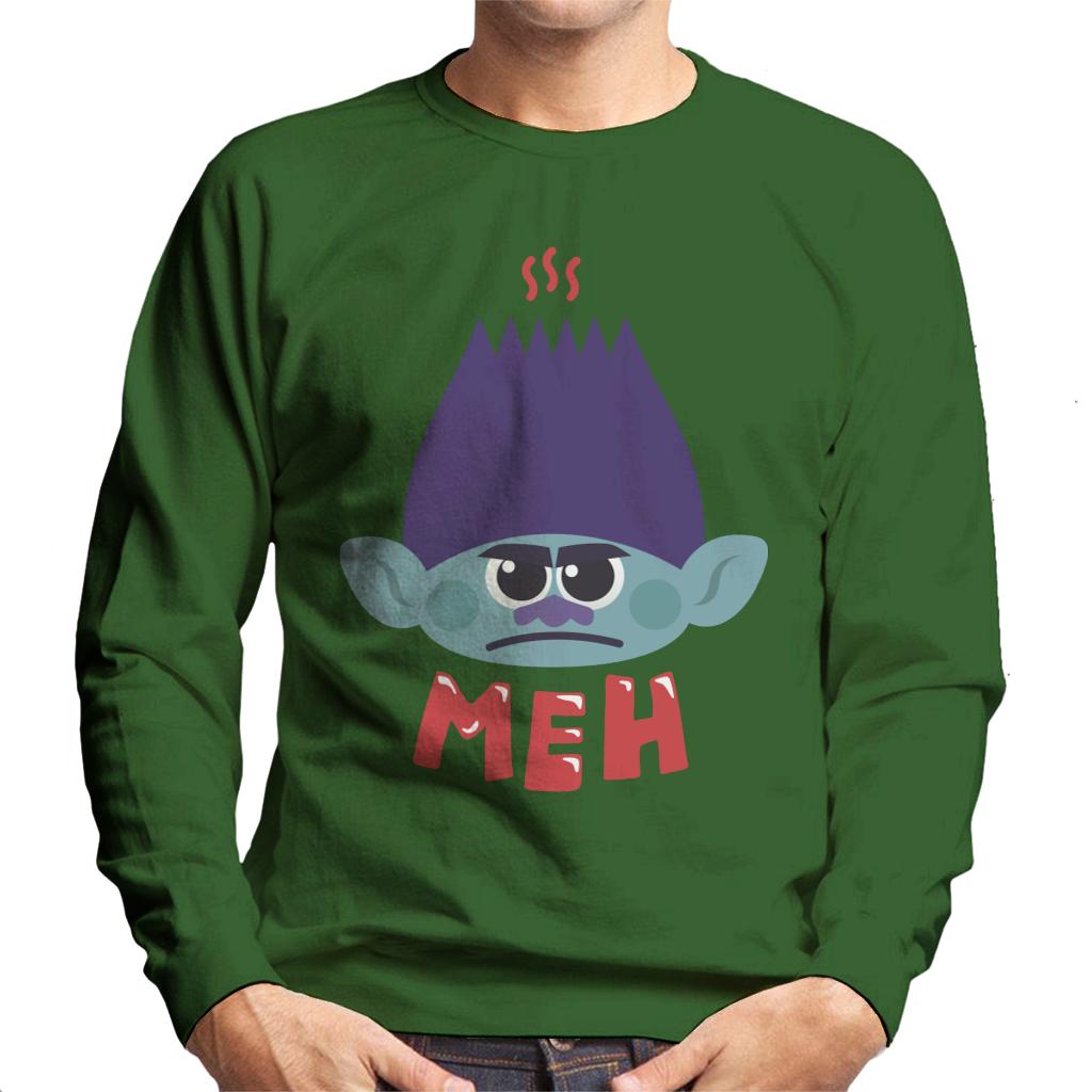 Trolls Branch Meh Men's Sweatshirt-ALL + EVERY