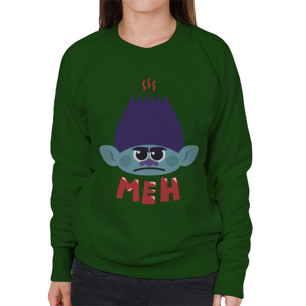 Trolls Branch Meh Women's Sweatshirt-ALL + EVERY