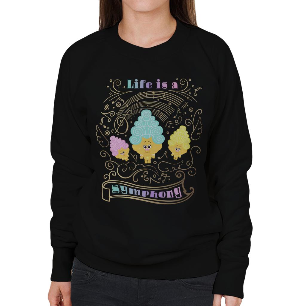 Trolls Classical Trolls Life Is A Symphony Women's Sweatshirt-ALL + EVERY