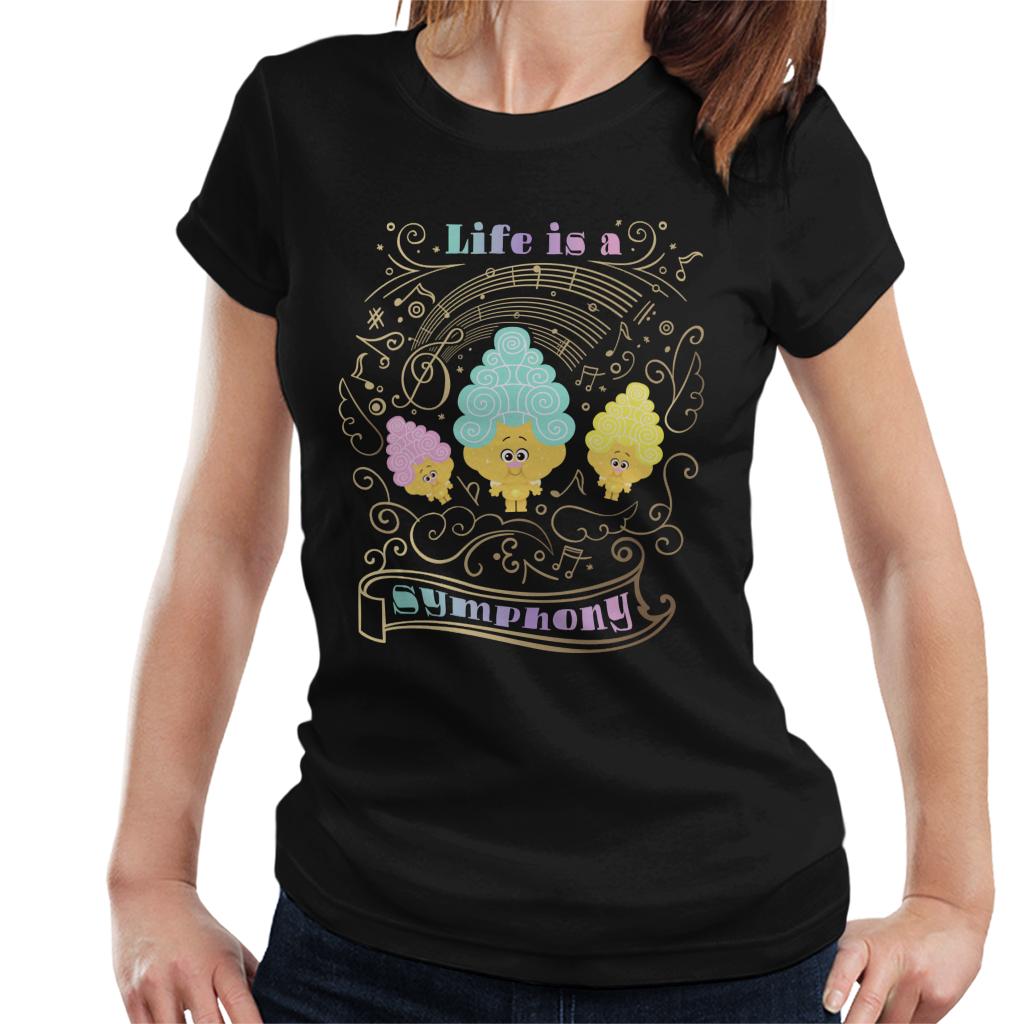 Trolls Classical Trolls Life Is A Symphony Women's T-Shirt-ALL + EVERY