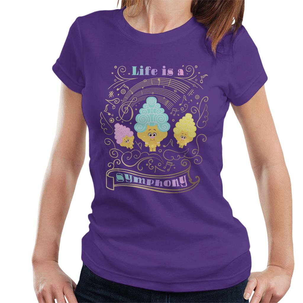 Trolls Classical Trolls Life Is A Symphony Women's T-Shirt-ALL + EVERY