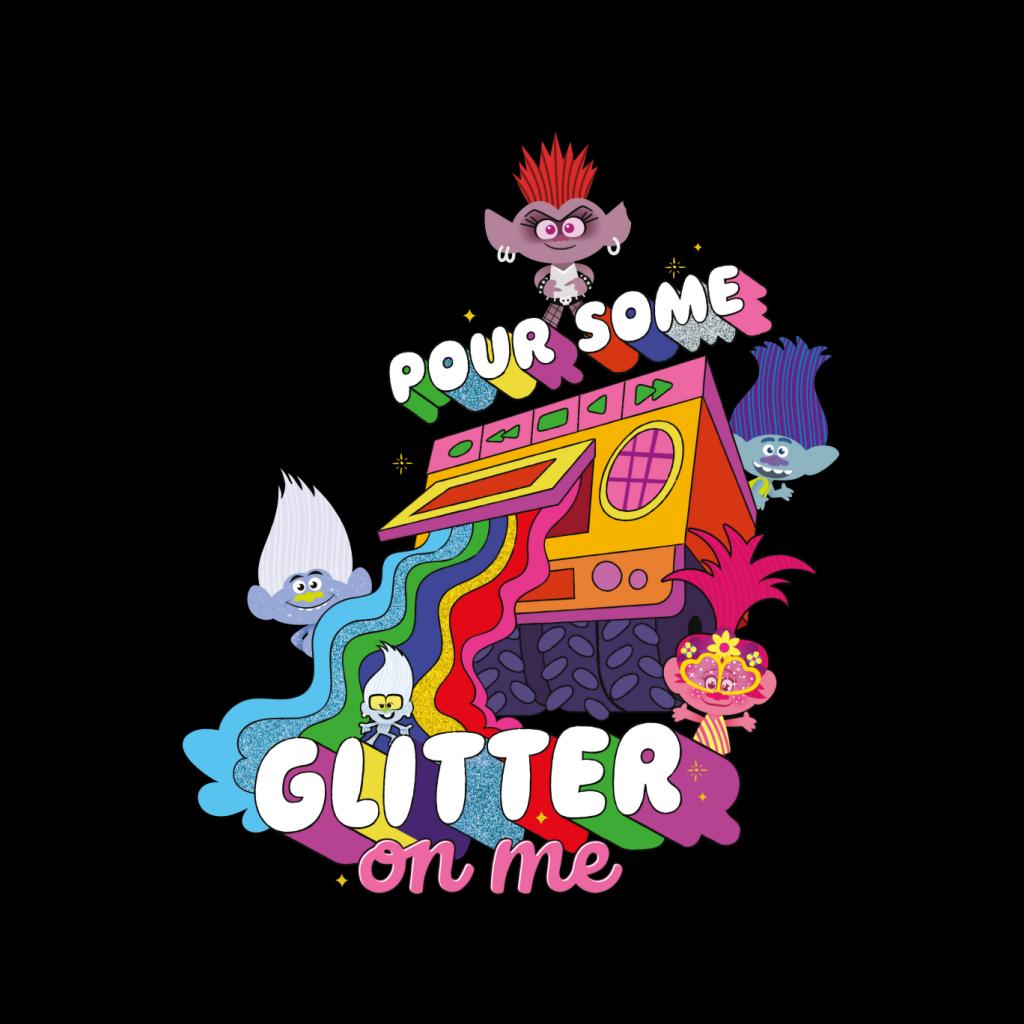 Trolls Pour Some Glitter On Me Men's Sweatshirt-ALL + EVERY