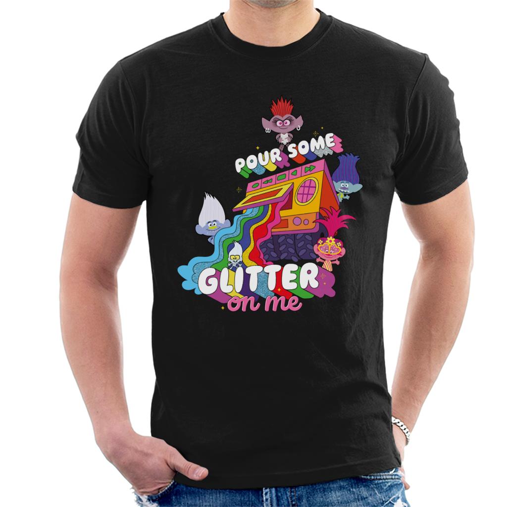 Trolls Pour Some Glitter On Me Men's T-Shirt-ALL + EVERY