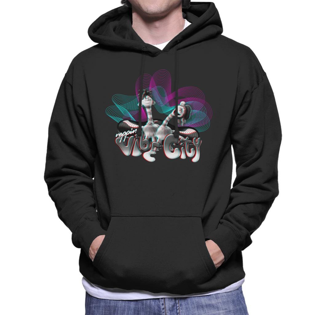 Trolls Reppin Vibe City Men's Hooded Sweatshirt-ALL + EVERY