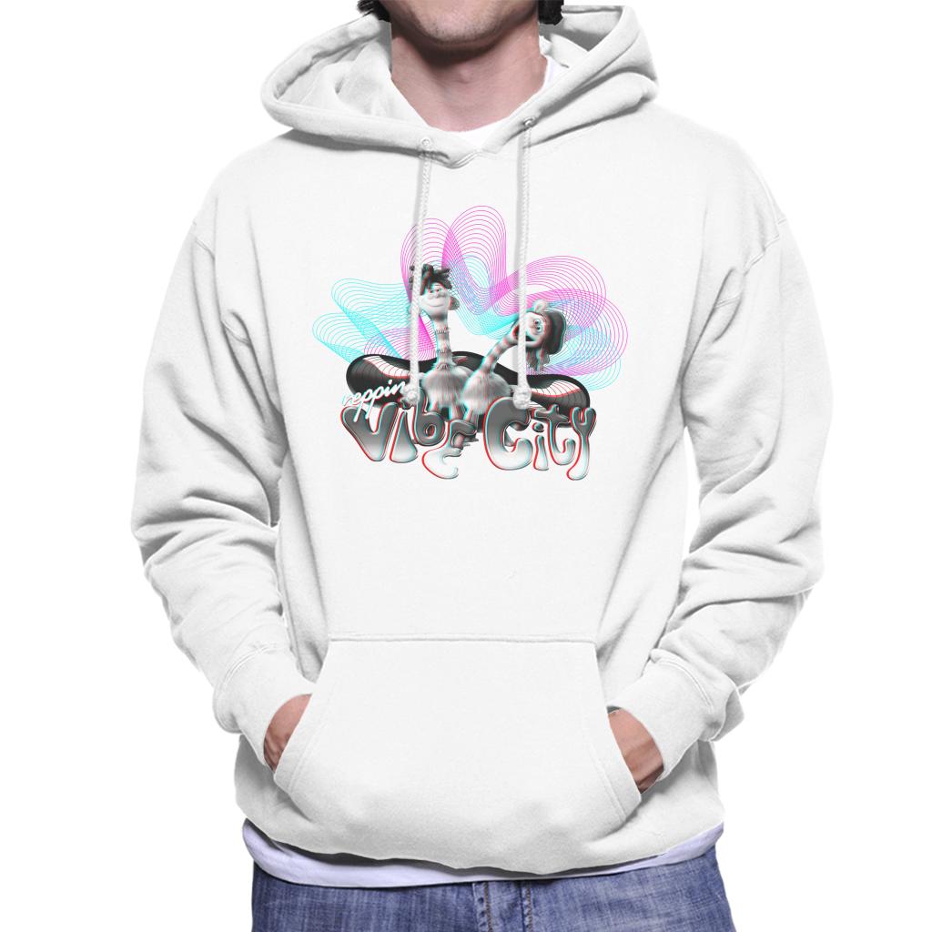 Trolls Reppin Vibe City Men's Hooded Sweatshirt-ALL + EVERY