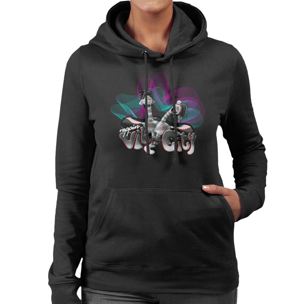 Trolls Reppin Vibe City Women's Hooded Sweatshirt-ALL + EVERY