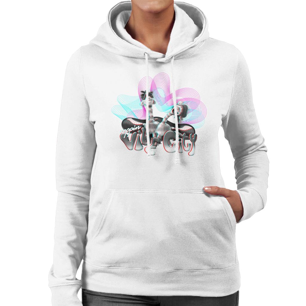 Trolls Reppin Vibe City Women's Hooded Sweatshirt-ALL + EVERY