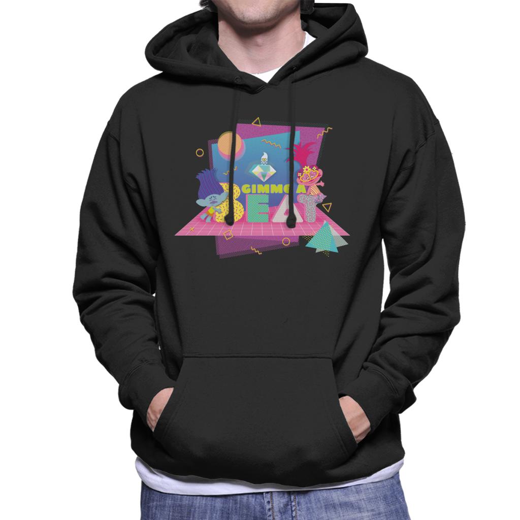 Trolls Gimme A Beat Men's Hooded Sweatshirt-ALL + EVERY