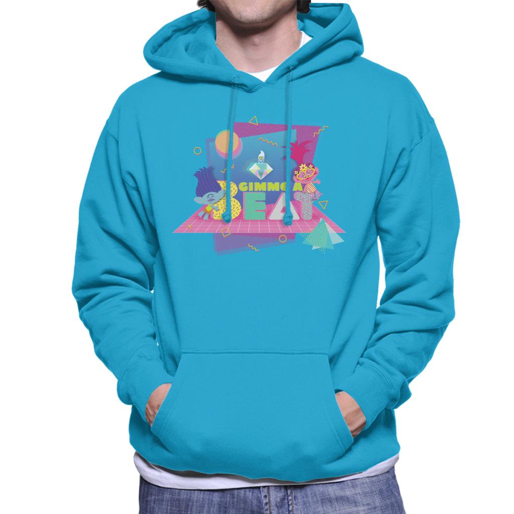 Trolls Gimme A Beat Men's Hooded Sweatshirt-ALL + EVERY