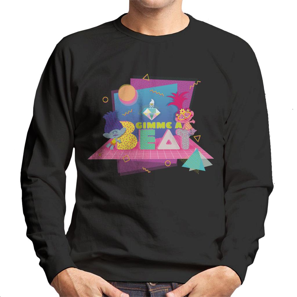 Trolls Gimme A Beat Men's Sweatshirt-ALL + EVERY