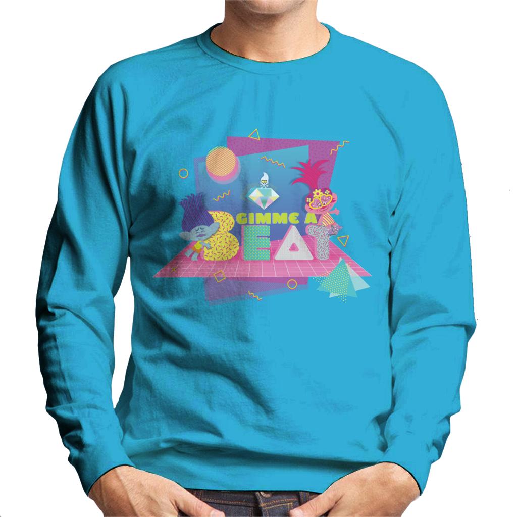 Trolls Gimme A Beat Men's Sweatshirt-ALL + EVERY