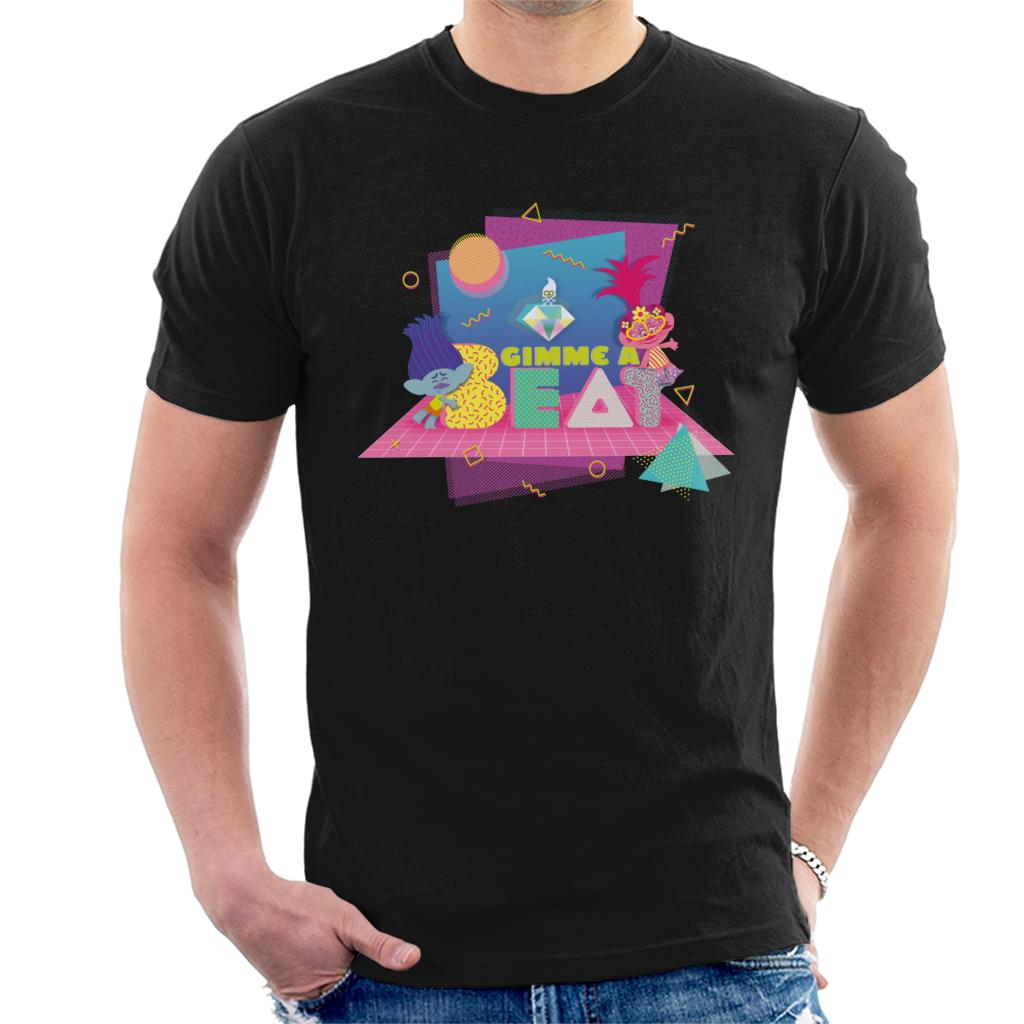 Trolls Gimme A Beat Men's T-Shirt-ALL + EVERY