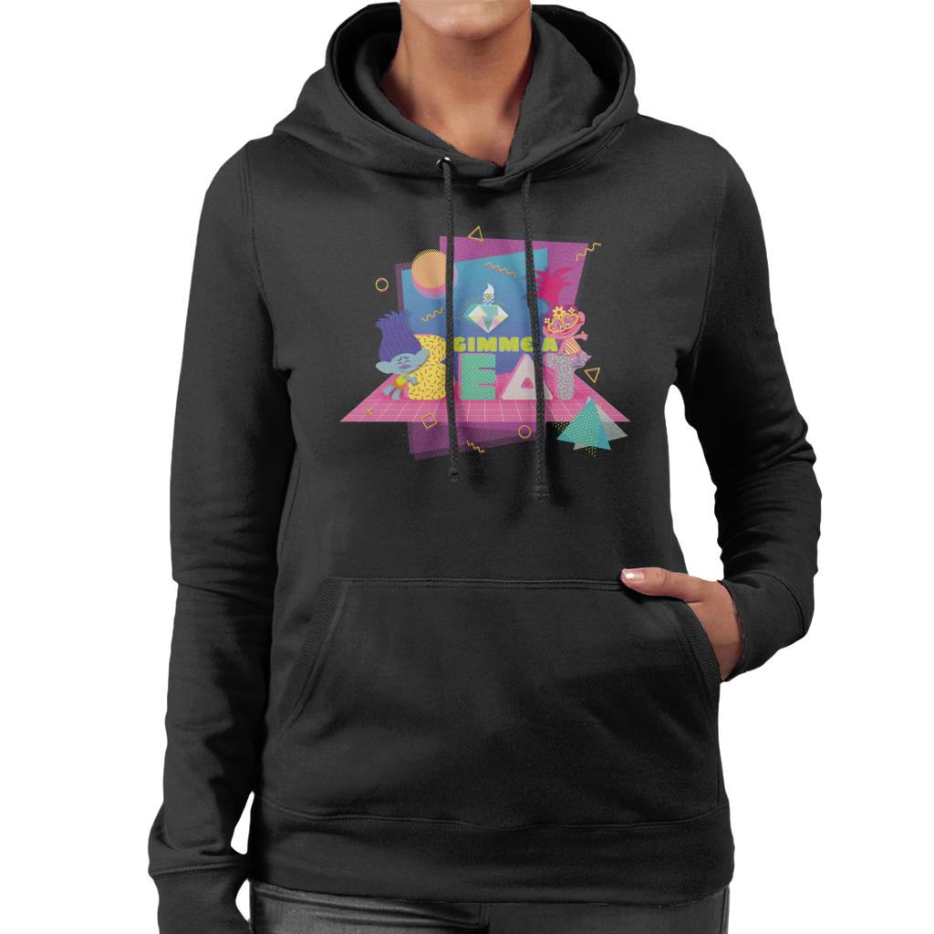 Trolls Gimme A Beat Women's Hooded Sweatshirt-ALL + EVERY