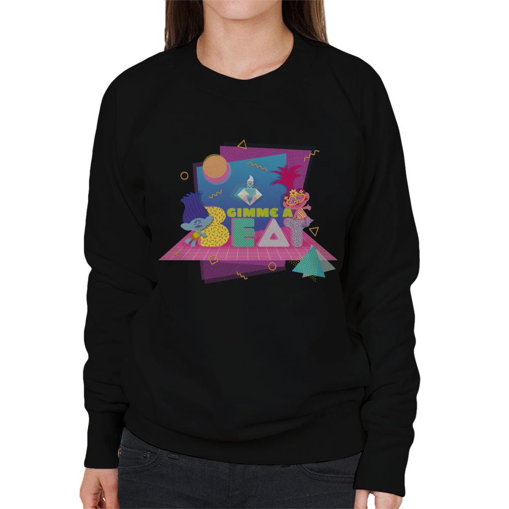 Trolls Gimme A Beat Women's Sweatshirt-ALL + EVERY