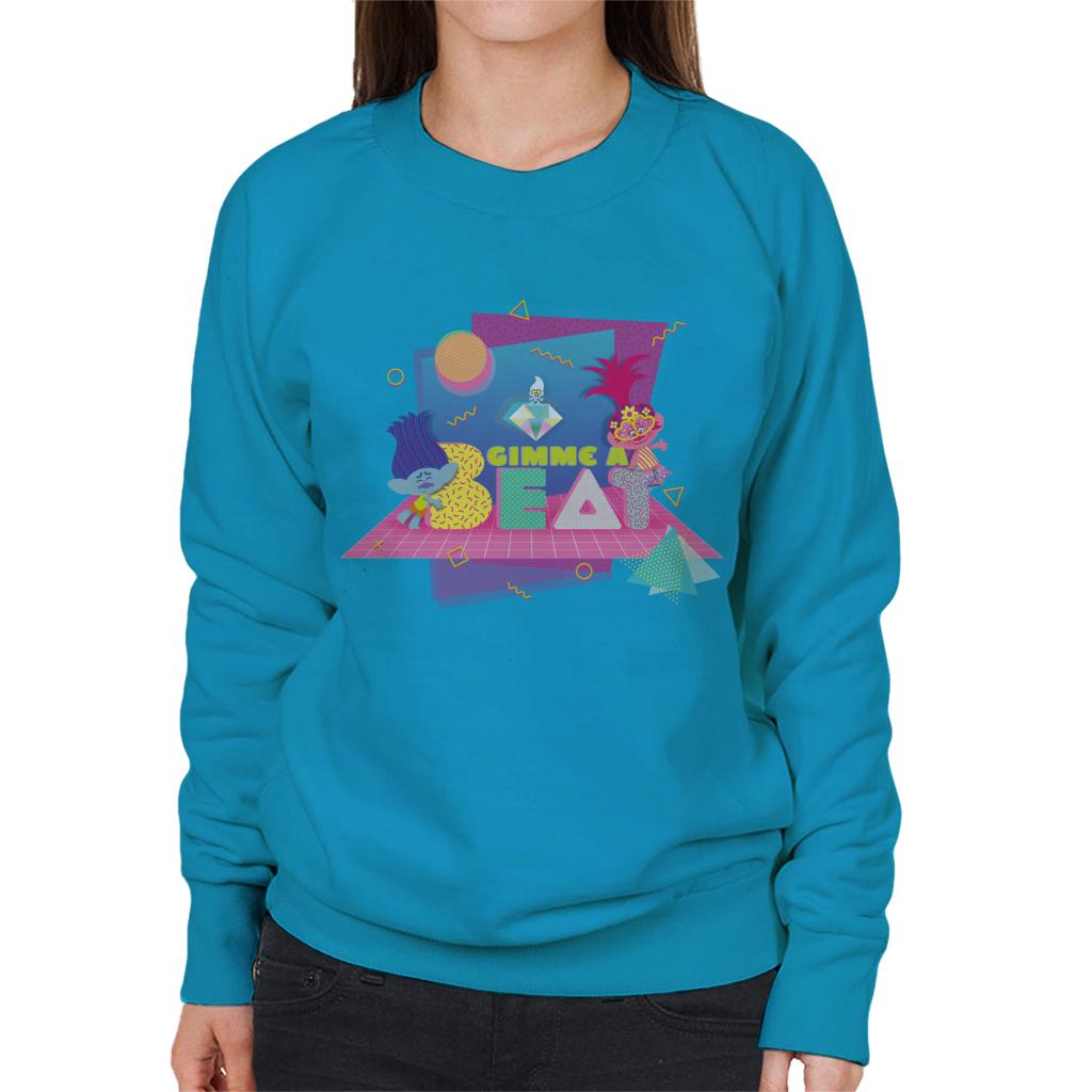 Trolls Gimme A Beat Women's Sweatshirt-ALL + EVERY