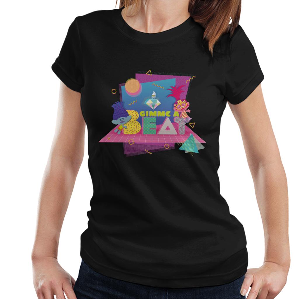 Trolls Gimme A Beat Women's T-Shirt-ALL + EVERY