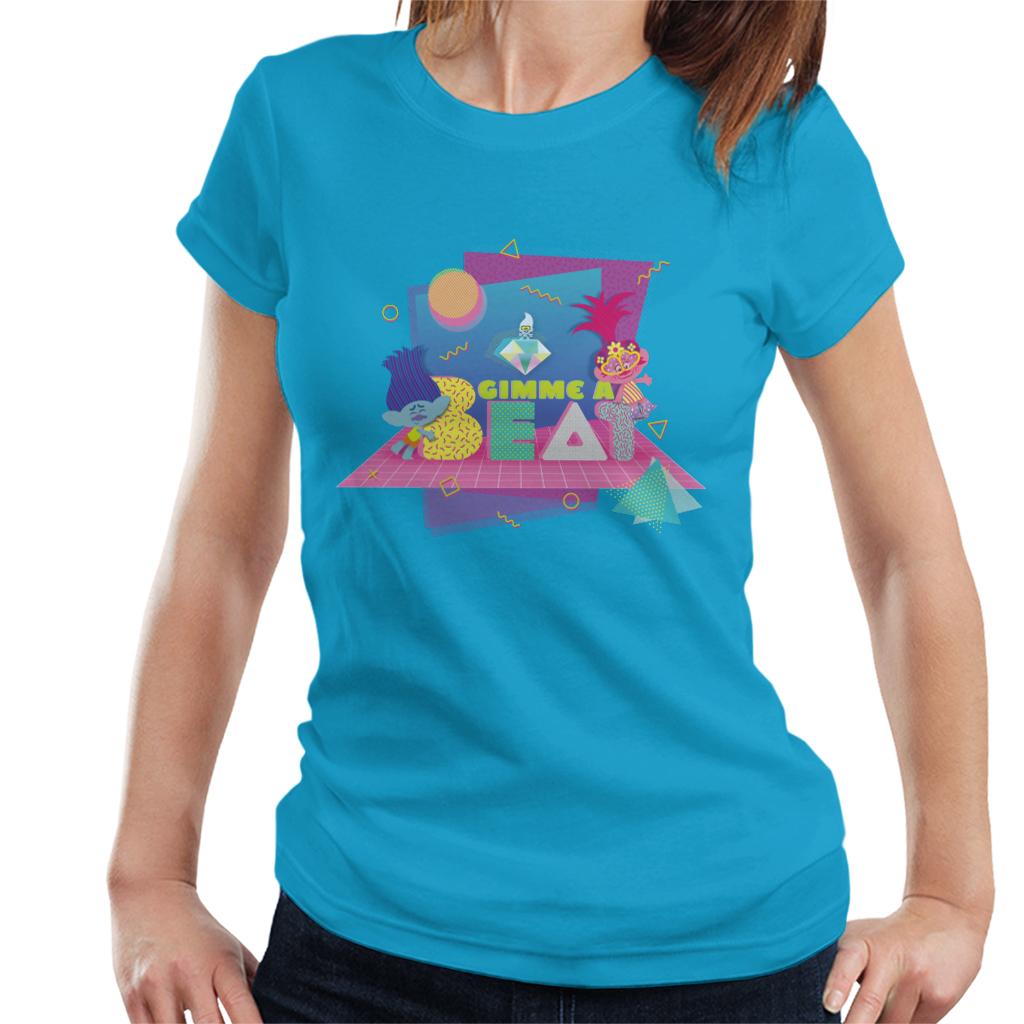 Trolls Gimme A Beat Women's T-Shirt-ALL + EVERY