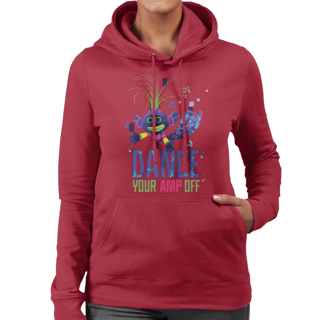 Trolls Dance Your Amp Off Women's Hooded Sweatshirt-ALL + EVERY