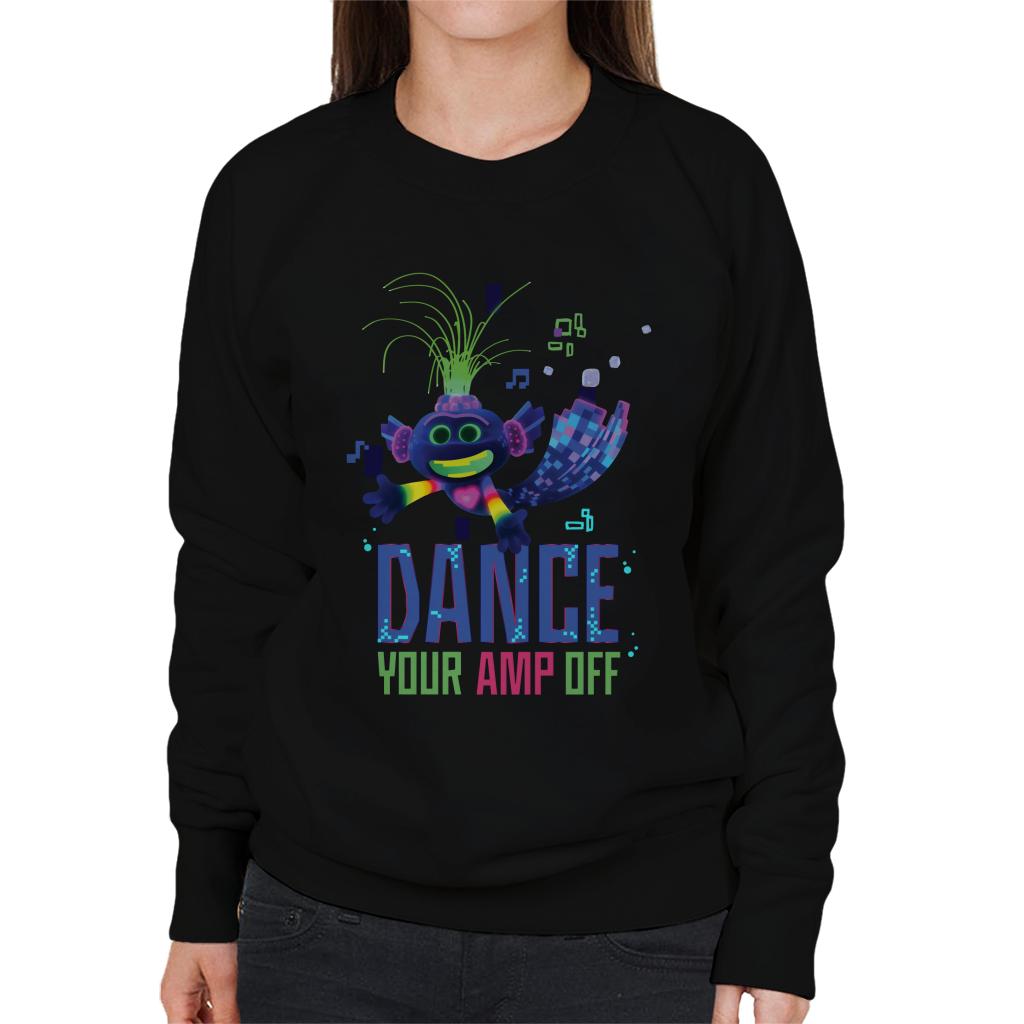 Trolls Dance Your Amp Off Women's Sweatshirt-ALL + EVERY