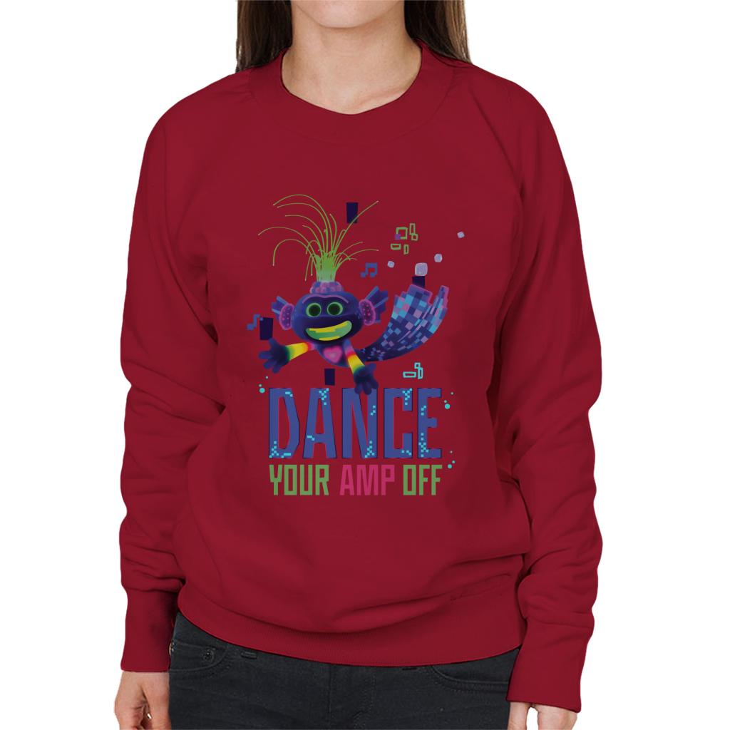 Trolls Dance Your Amp Off Women's Sweatshirt-ALL + EVERY