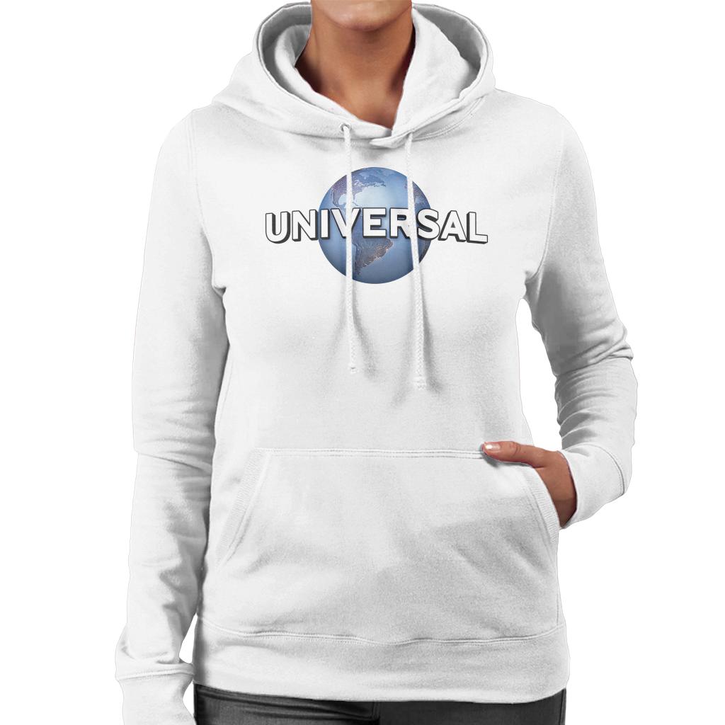 Universal Classic Logo Women's Hooded Sweatshirt-ALL + EVERY