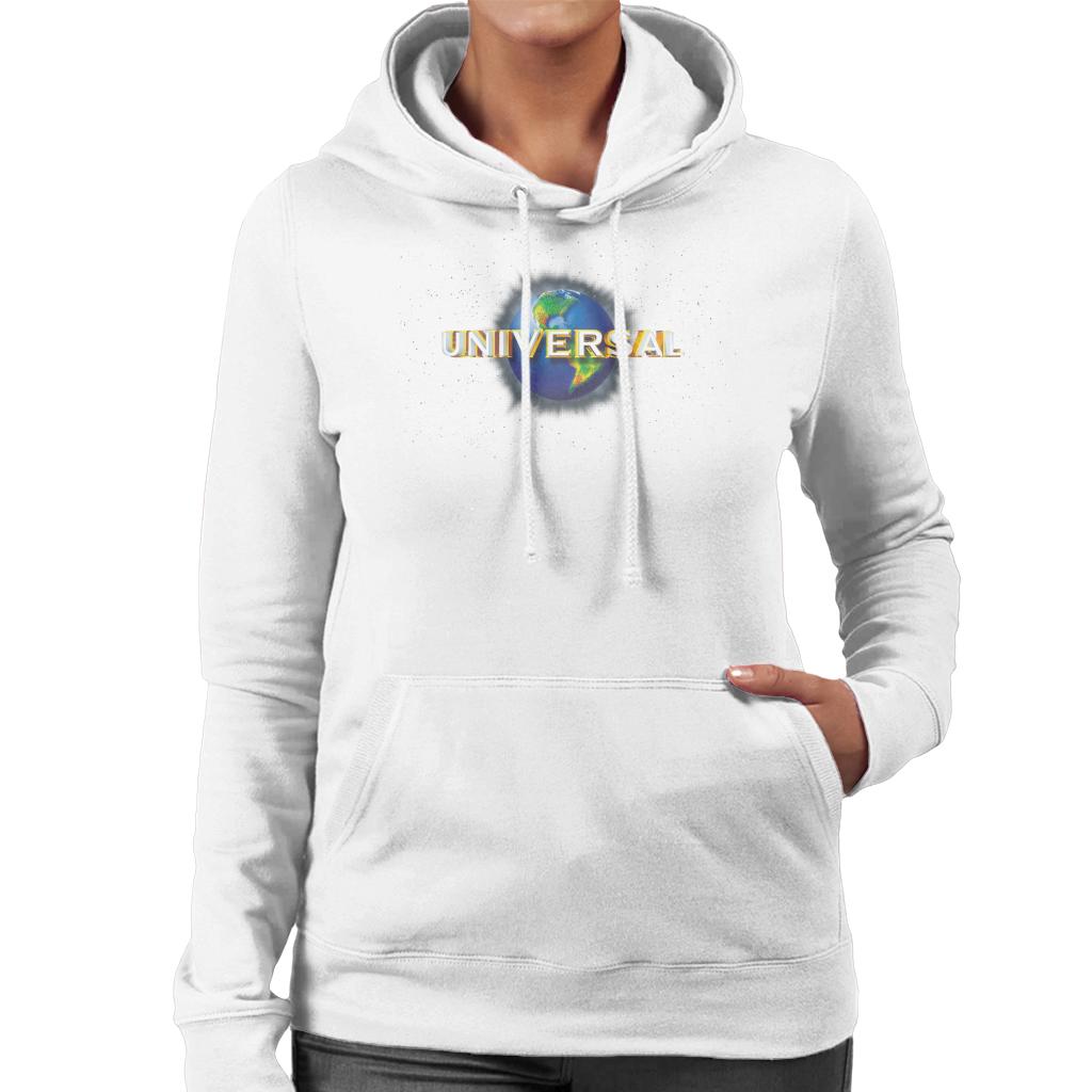 Universal Pictures Logo Women's Hooded Sweatshirt-ALL + EVERY