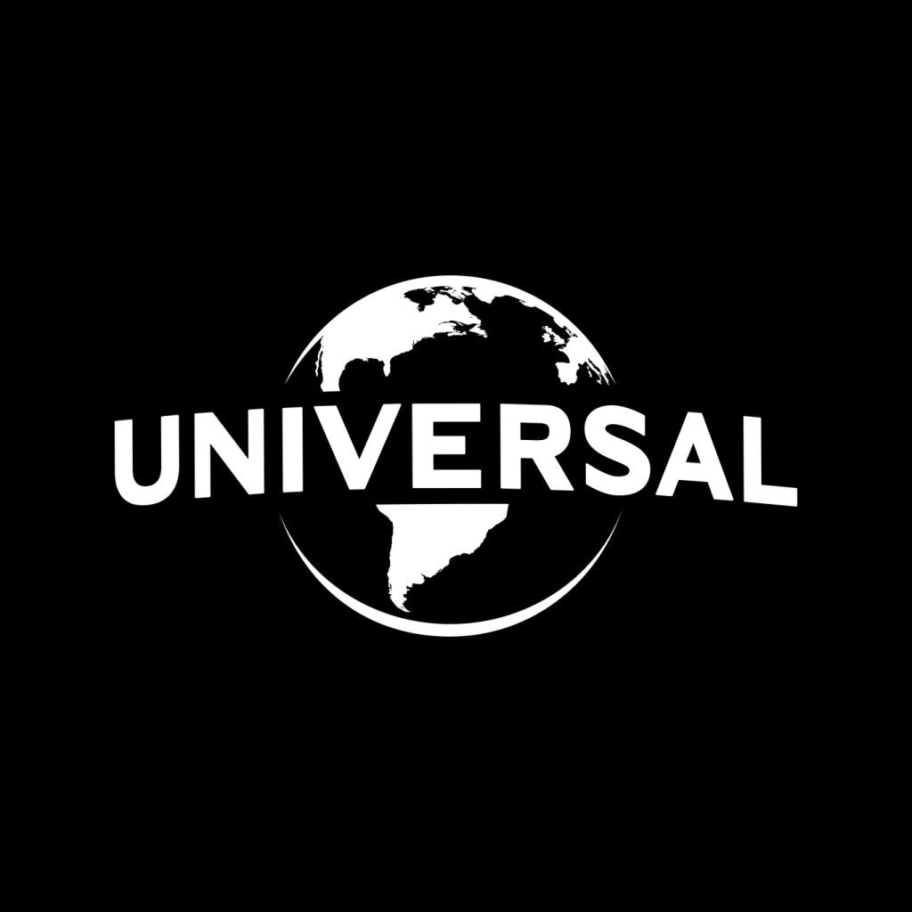 Universal Pictures Black And White Logo Men's T-Shirt-ALL + EVERY