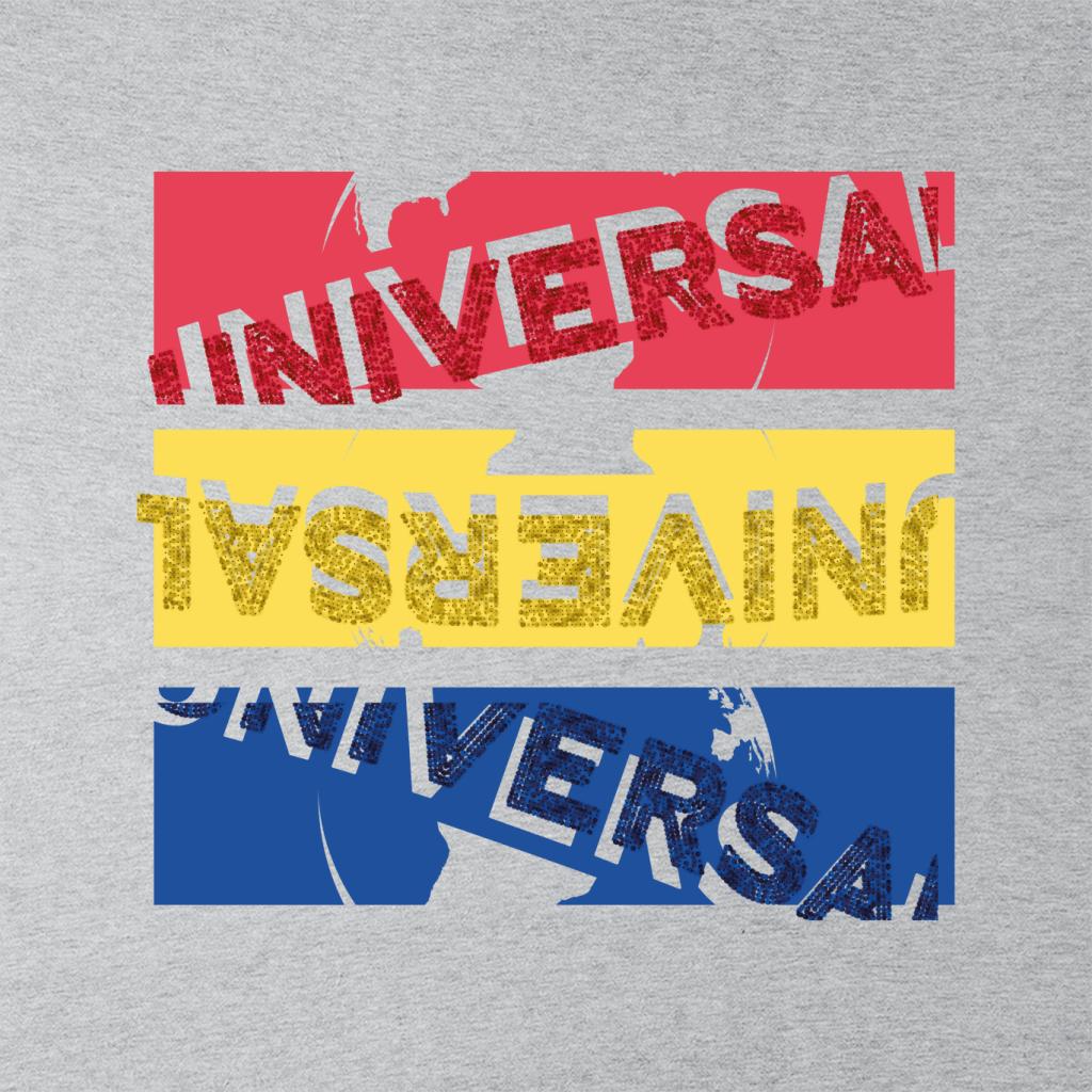 Universal Pictures Red Yellow Blue Logo Men's T-Shirt-ALL + EVERY