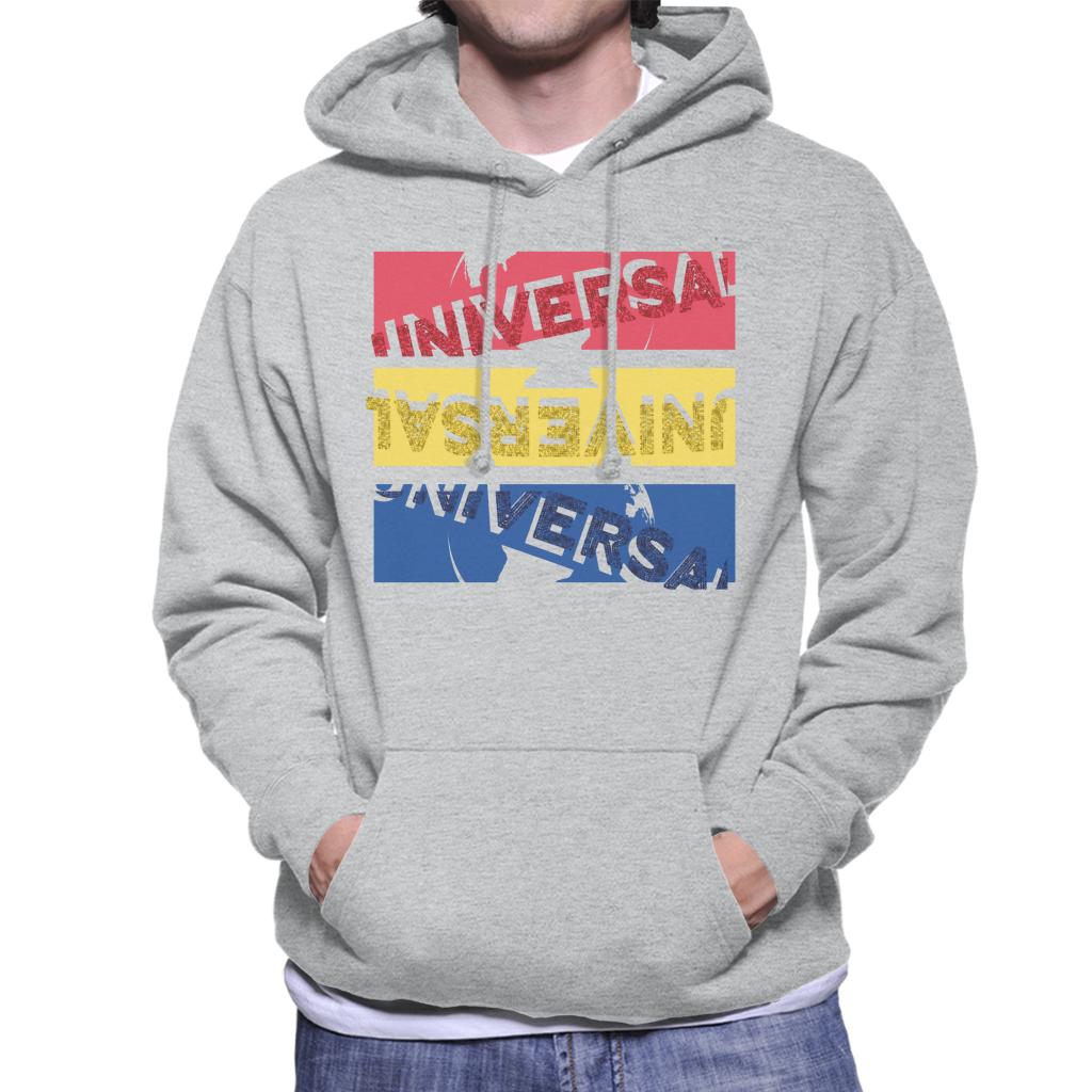 Universal Pictures Red Yellow Blue Logo Men's Hooded Sweatshirt-ALL + EVERY