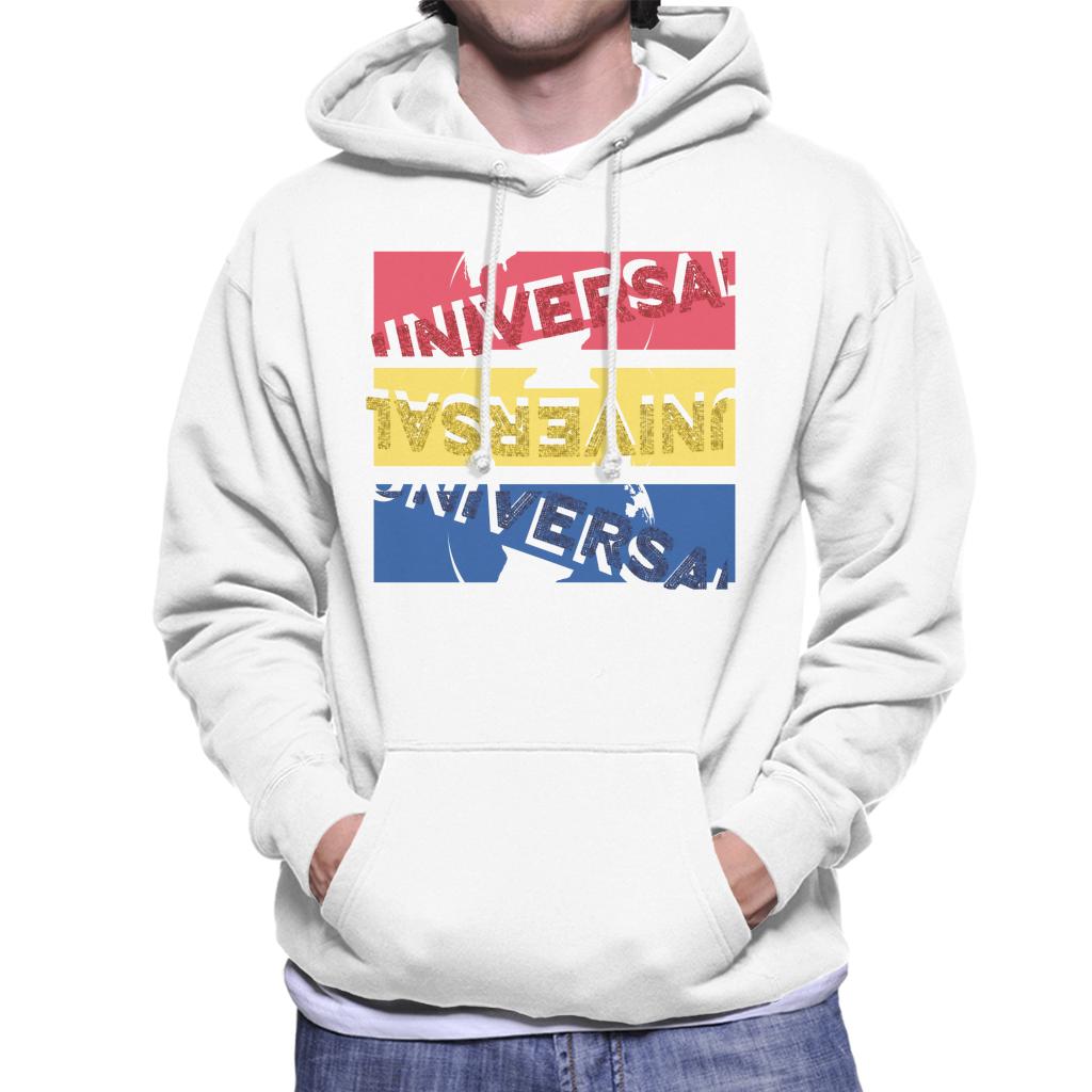 Universal Pictures Red Yellow Blue Logo Men's Hooded Sweatshirt-ALL + EVERY