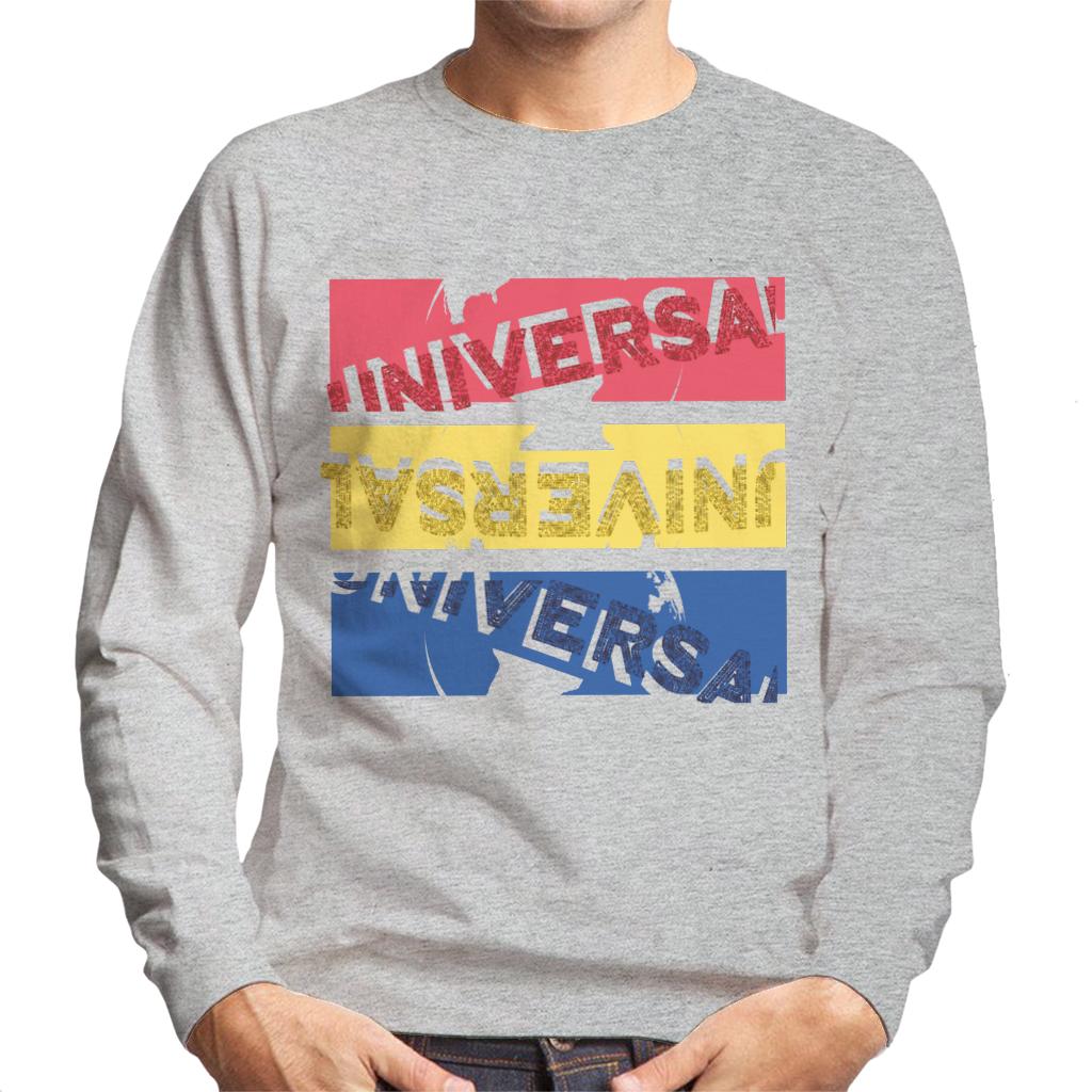 Universal Pictures Red Yellow Blue Logo Men's Sweatshirt-ALL + EVERY