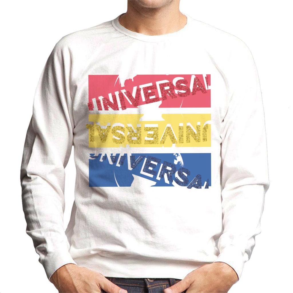 Universal Pictures Red Yellow Blue Logo Men's Sweatshirt-ALL + EVERY