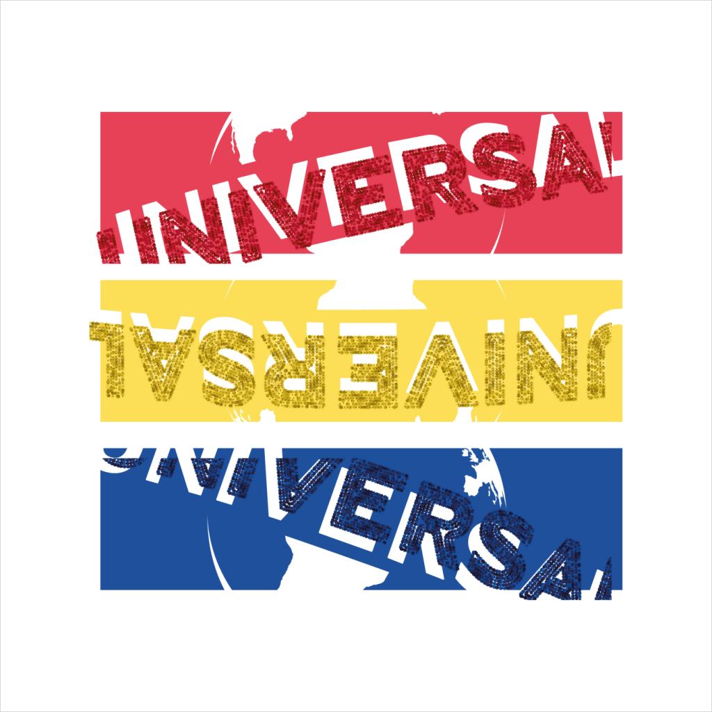 Universal Pictures Red Yellow Blue Logo Men's T-Shirt-ALL + EVERY