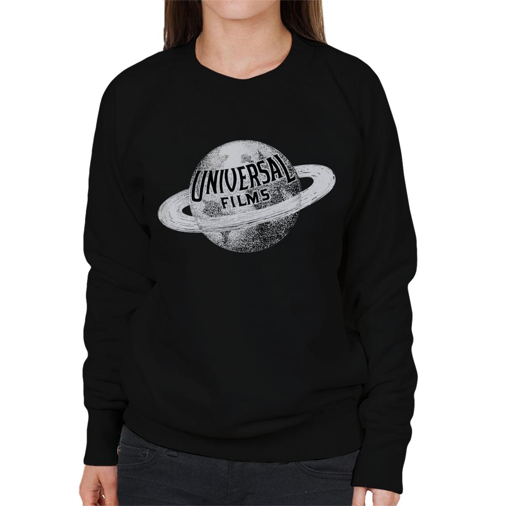 Universal Pictures 109th Birthday Logo Women's Sweatshirt-ALL + EVERY