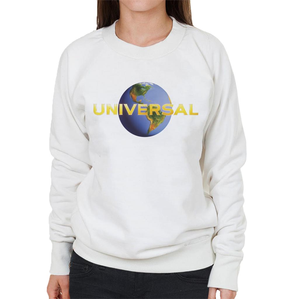 Universal Pictures Classic Modern Logo Women's Sweatshirt-ALL + EVERY